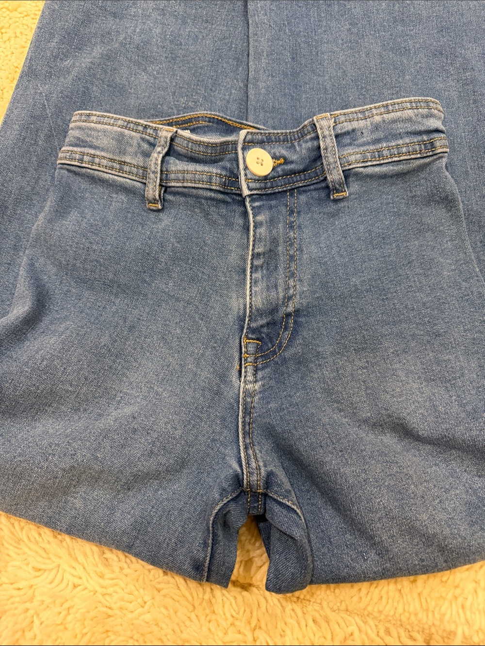 Zara Kids Girls Marine Denim Jeans